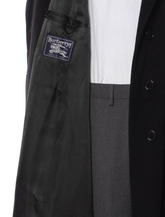 Burberry's Nova Check Pattern Cashmere Overcoat