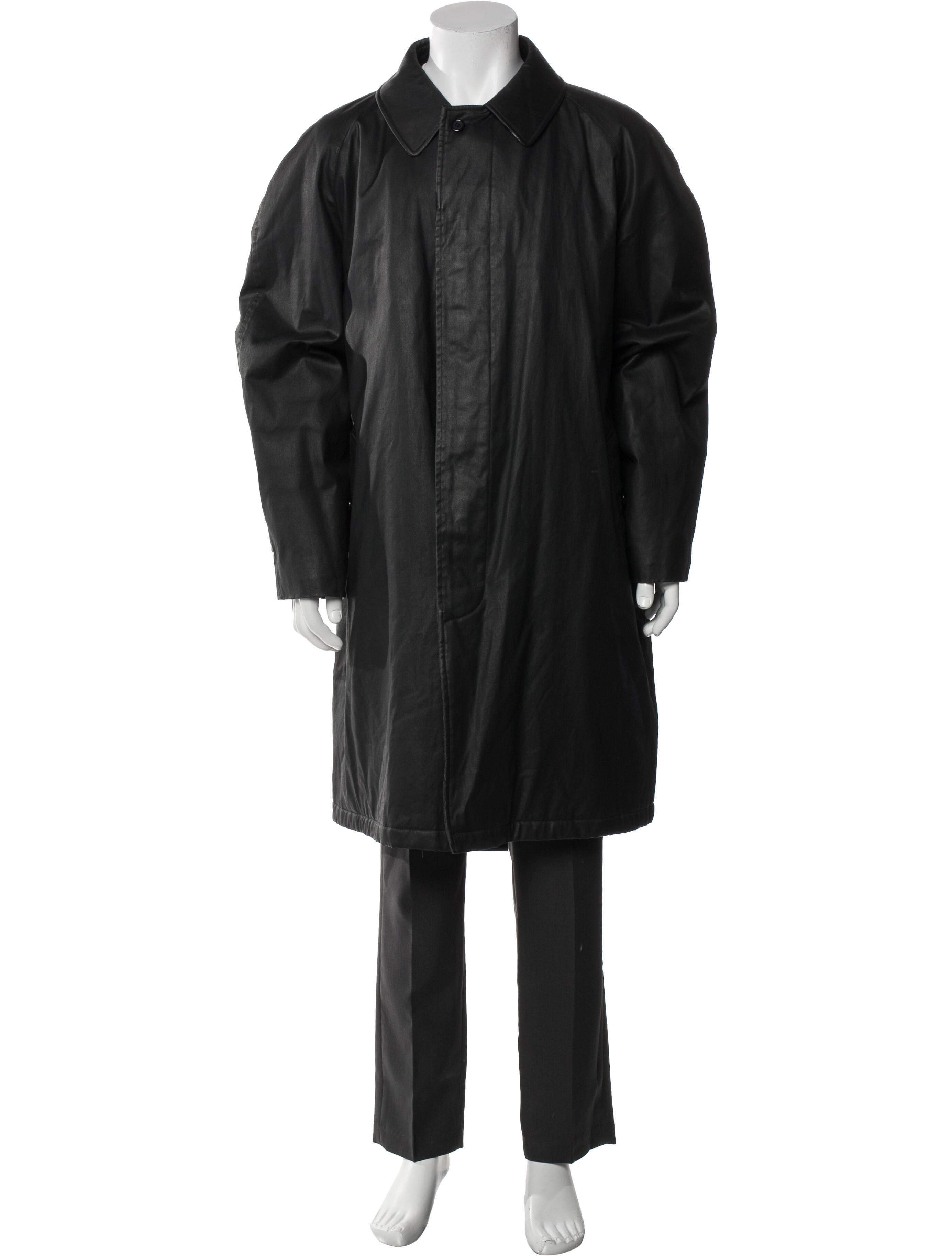 Burberry's House Check Pattern Trench Coat