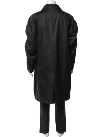 Burberry's House Check Pattern Trench Coat