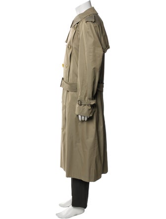 Burberry's House Check Pattern Trench Coat