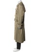 Burberry's House Check Pattern Trench Coat