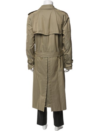 Burberry's House Check Pattern Trench Coat