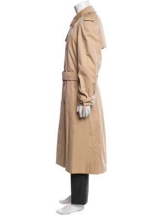Burberry's House Check Pattern Trench Coat