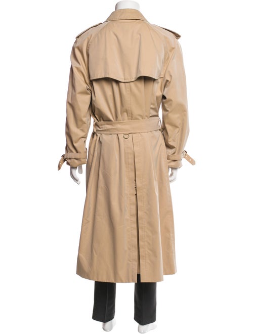 Burberry's House Check Pattern Trench Coat