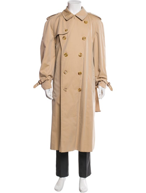 Burberry's House Check Pattern Trench Coat