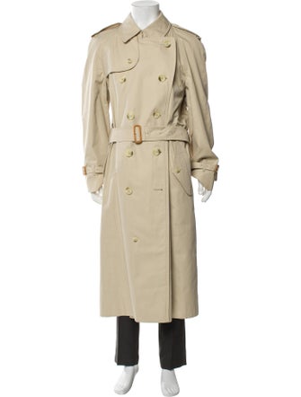 Burberry's Nova Check Pattern Trench Coat