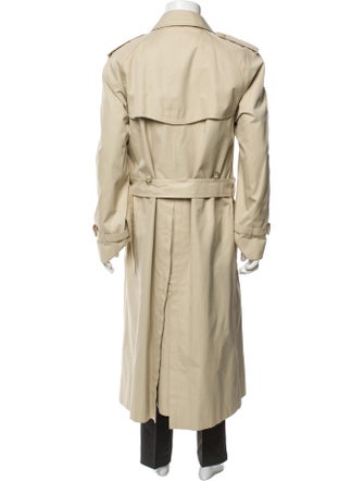 Burberry's Nova Check Pattern Trench Coat