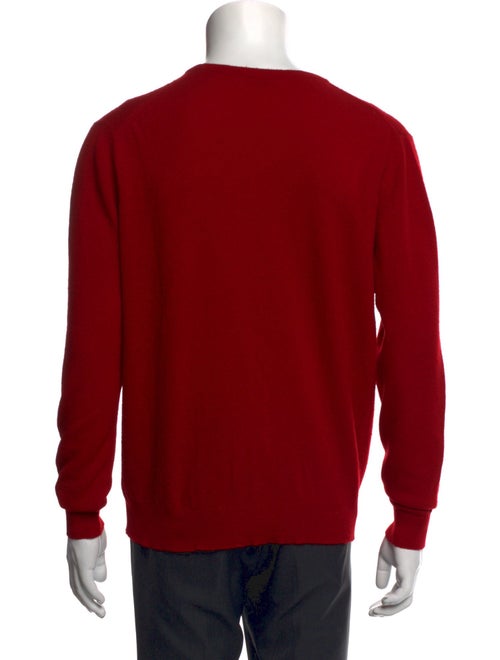 Burberry's Nova Check Pattern Lambswool Pullover