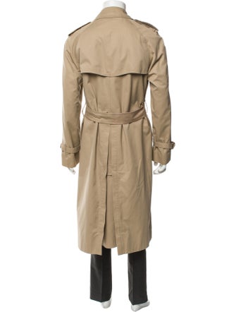 Burberry's Nova Check Pattern Trench Coat