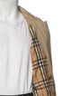 Burberry's Nova Check Pattern Trench Coat