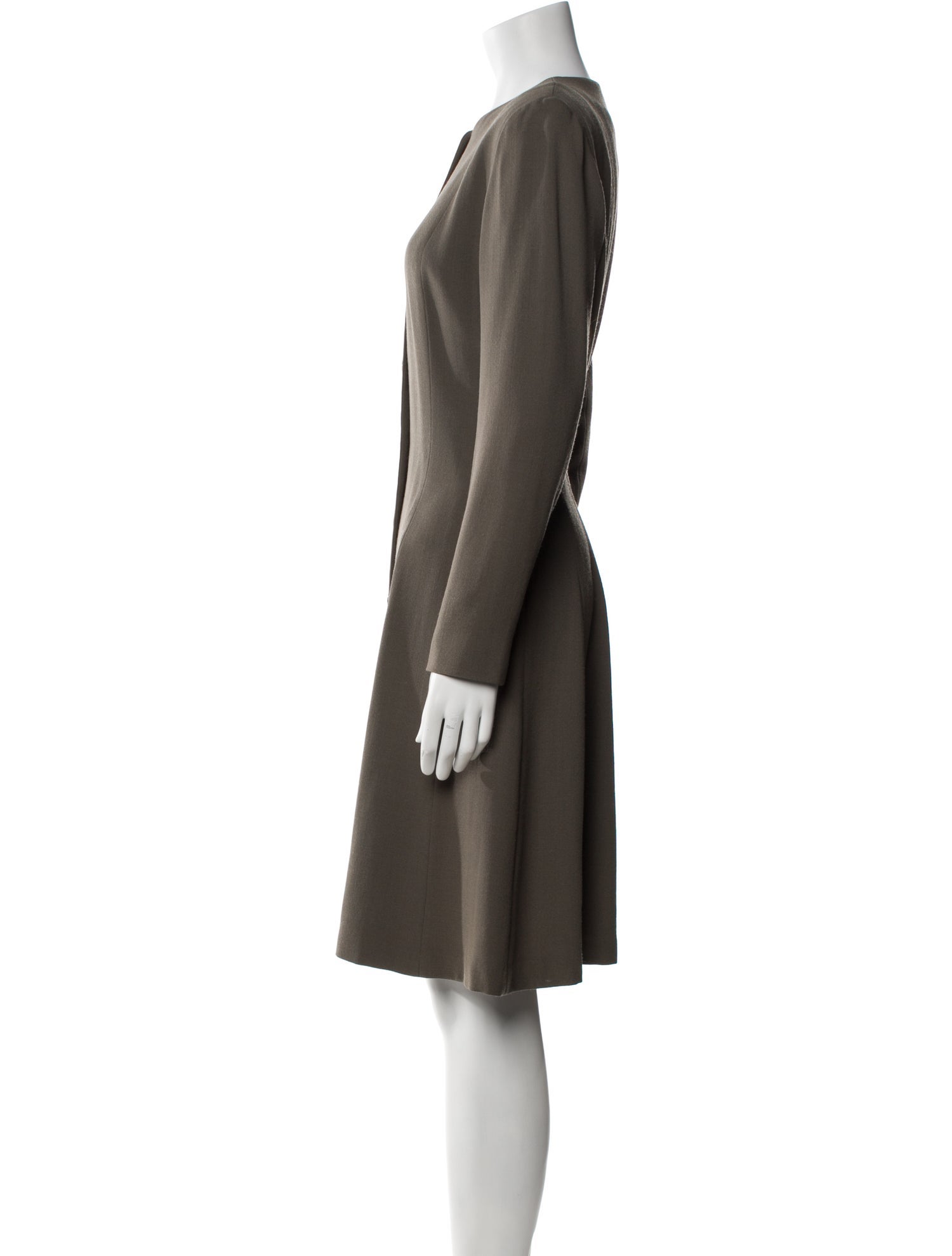 Burberry's Wool Knee-Length Dress