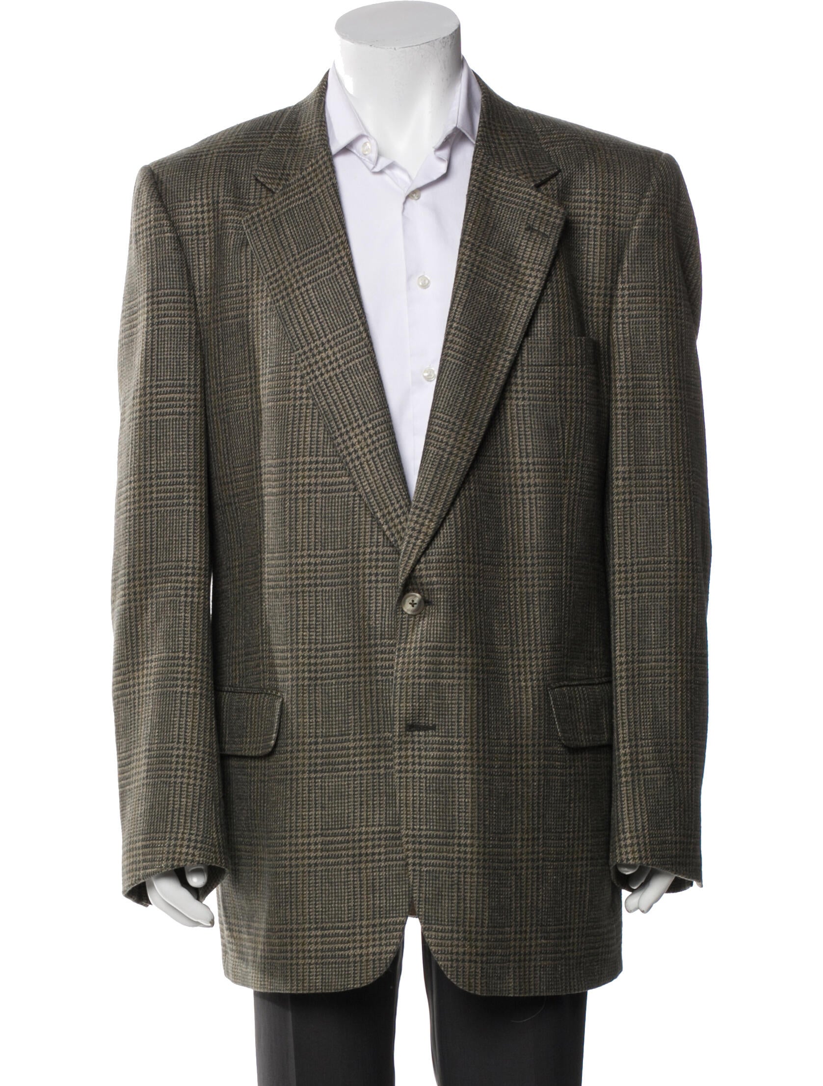 Burberry's Vintage Houndstooth Print Blazer