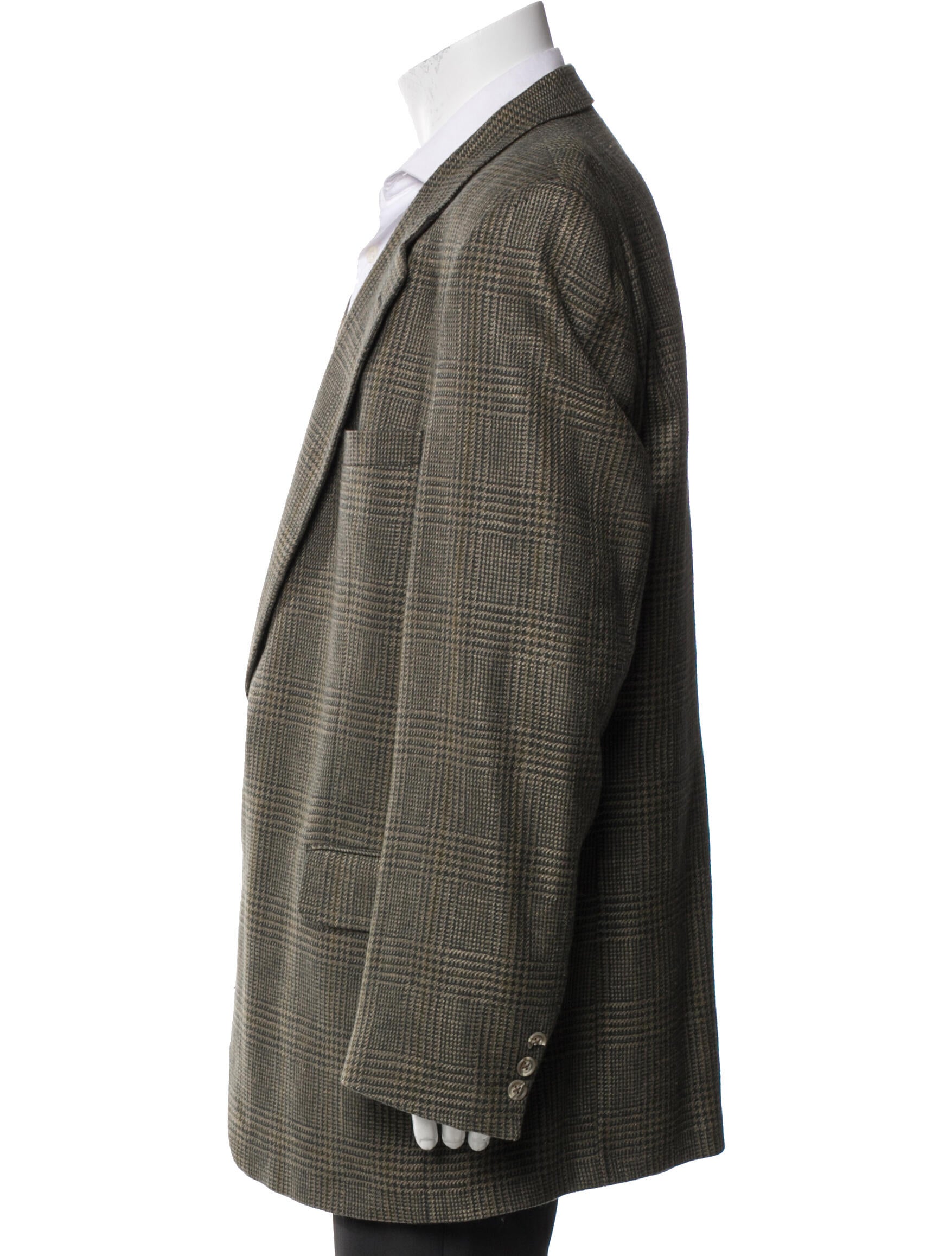 Burberry's Vintage Houndstooth Print Blazer