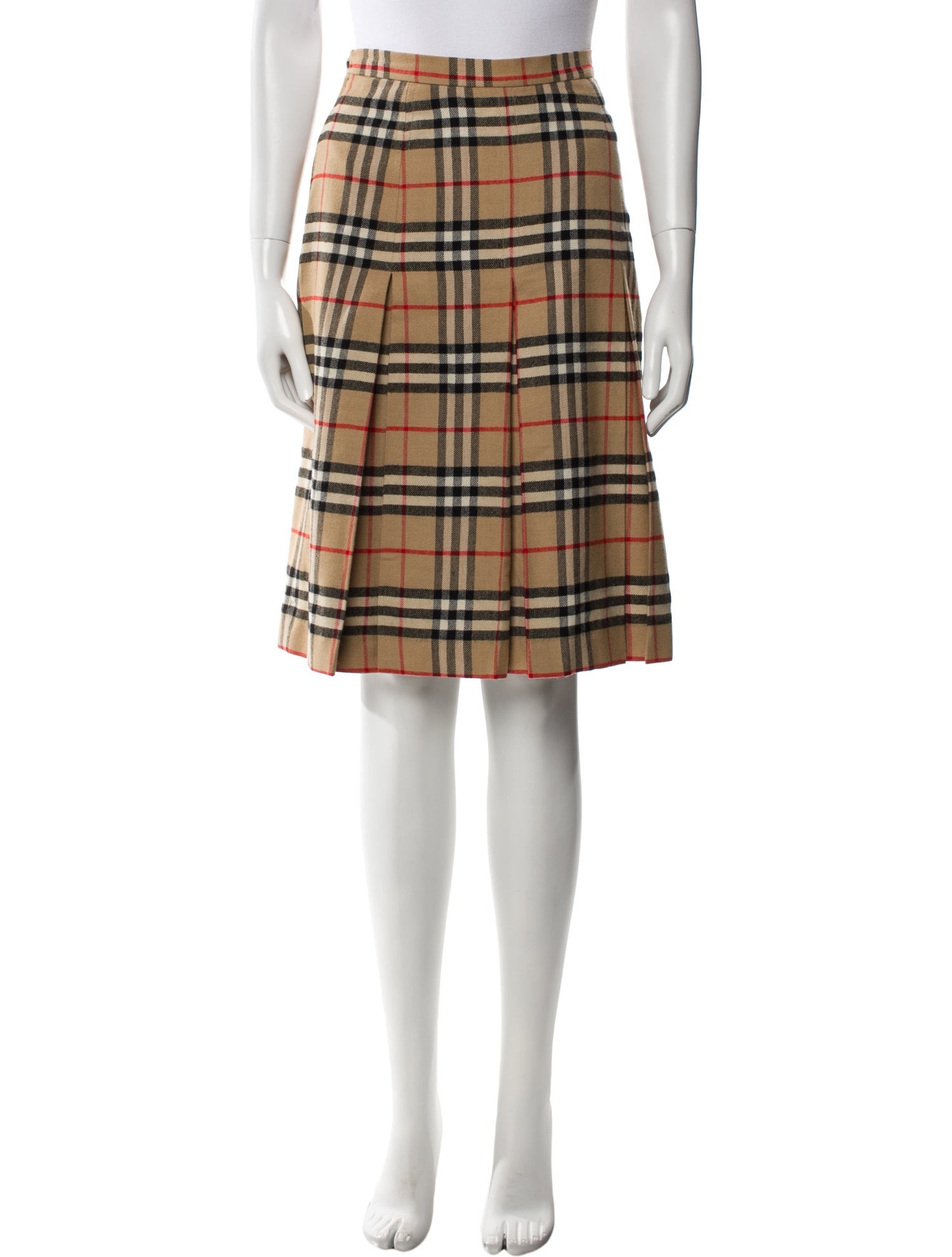 Burberry's Vintage Knee-Length Skirt