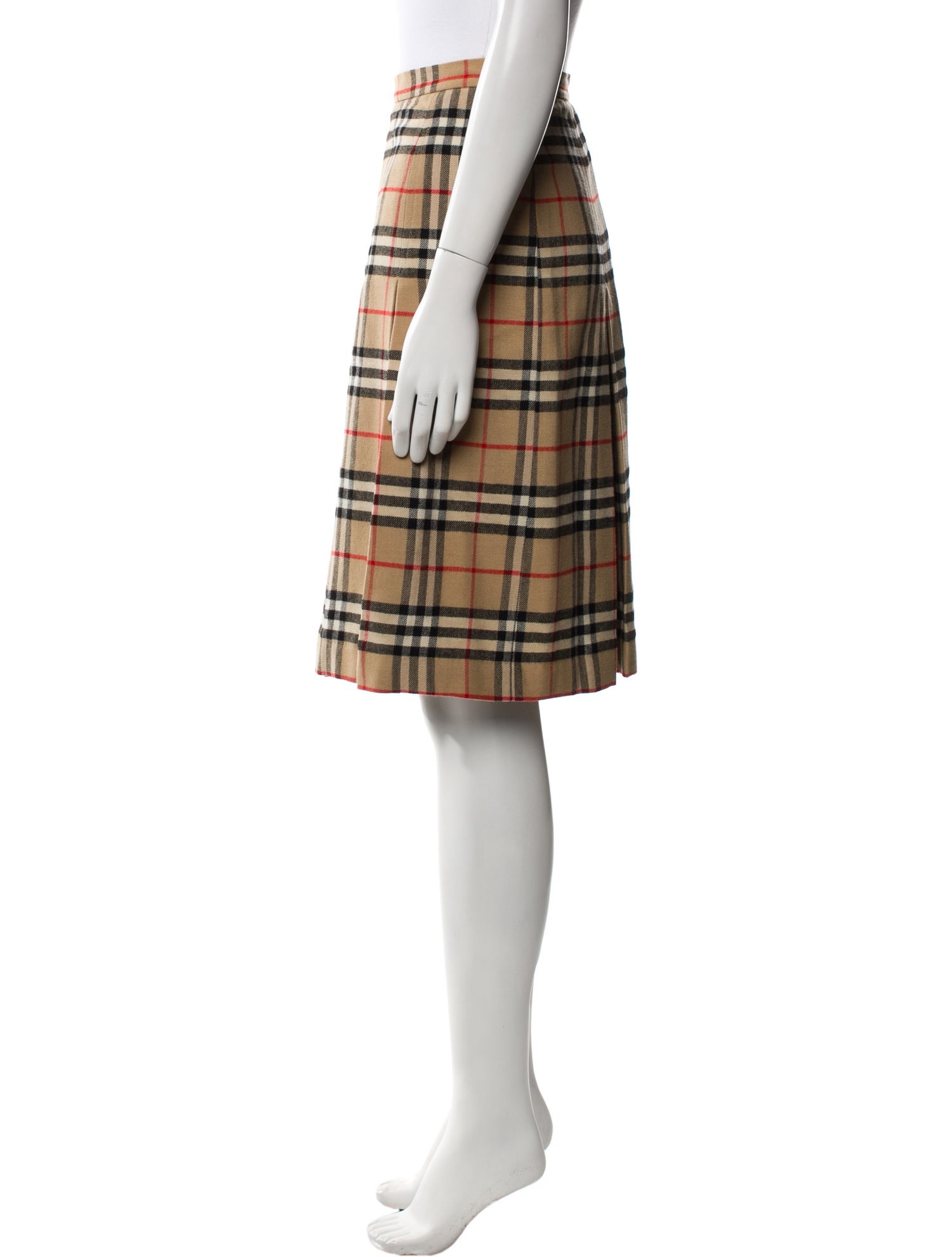 Burberry's Vintage Knee-Length Skirt