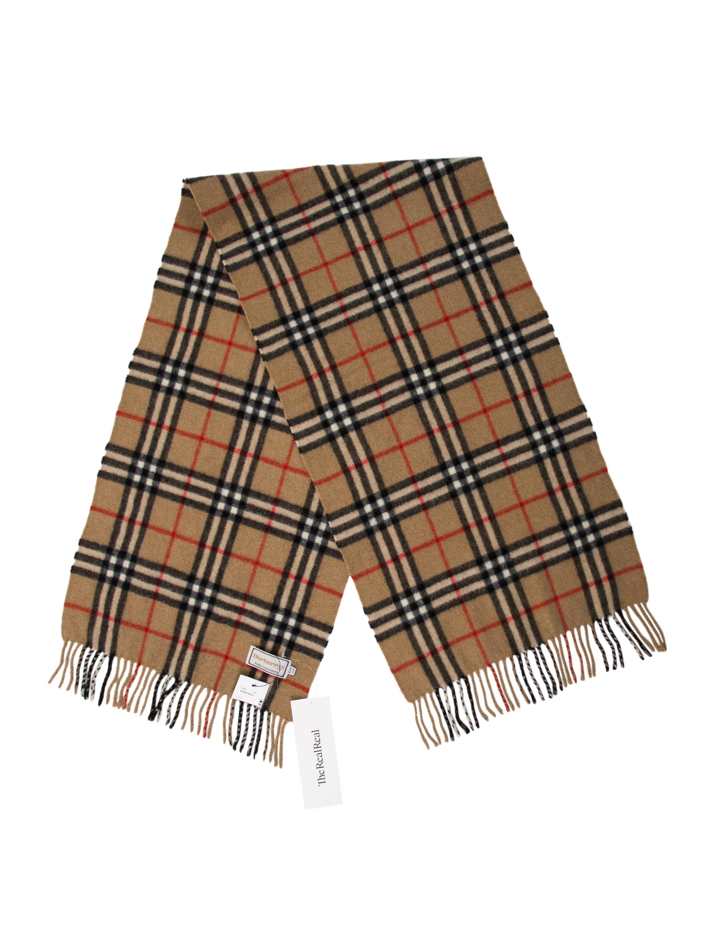 Burberry's Cashmere Vintage Scarf