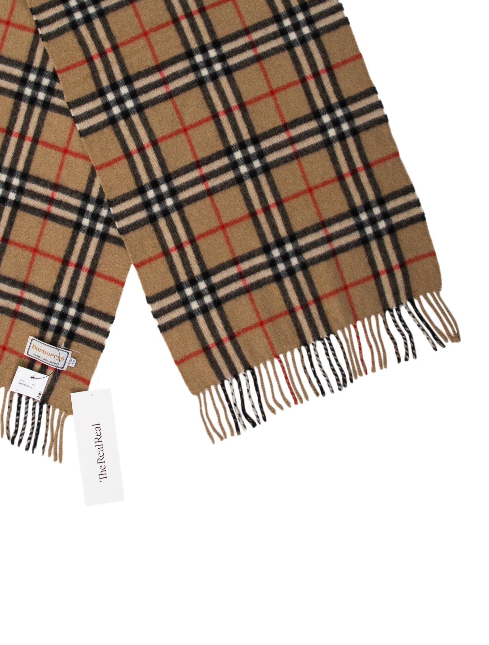 Burberry's Cashmere Vintage Scarf