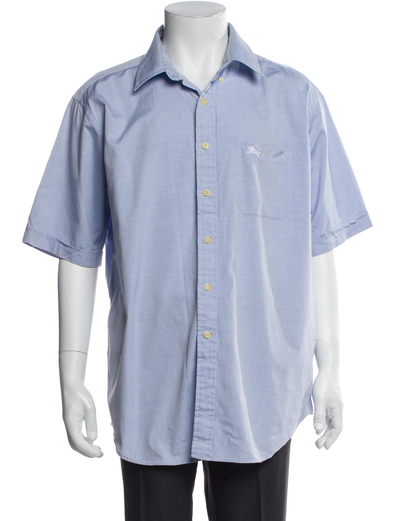 Burberry's House Check Pattern Short Sleeve Shirt