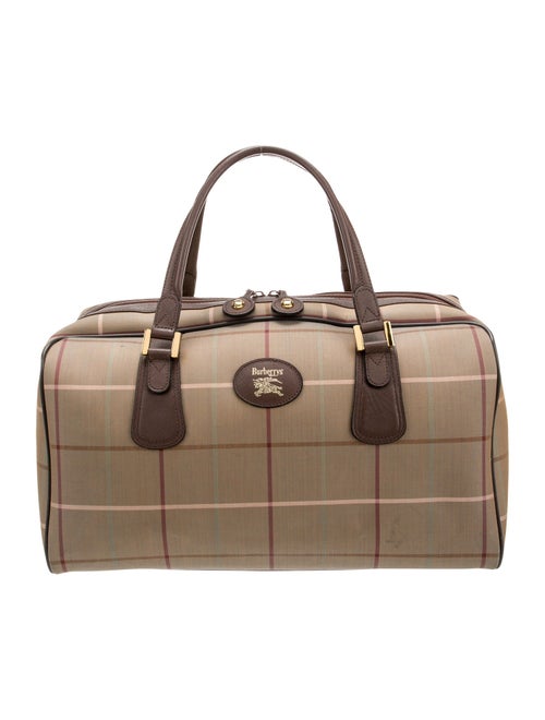 Burberry's Canvas Weekender Bag