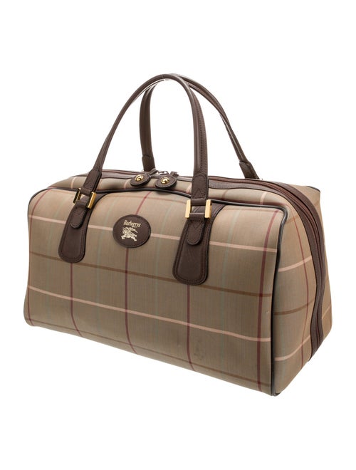 Burberry's Canvas Weekender Bag