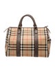 Burberry's Haymarket Check Top Handle Bag