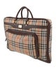 Burberry's Nova Check Weekender Bag