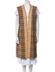 Burberry's Wool Plaid Print Coat