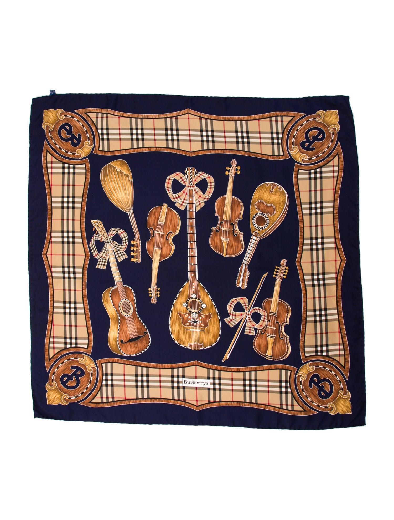 Burberry's Silk Vintage Scarf