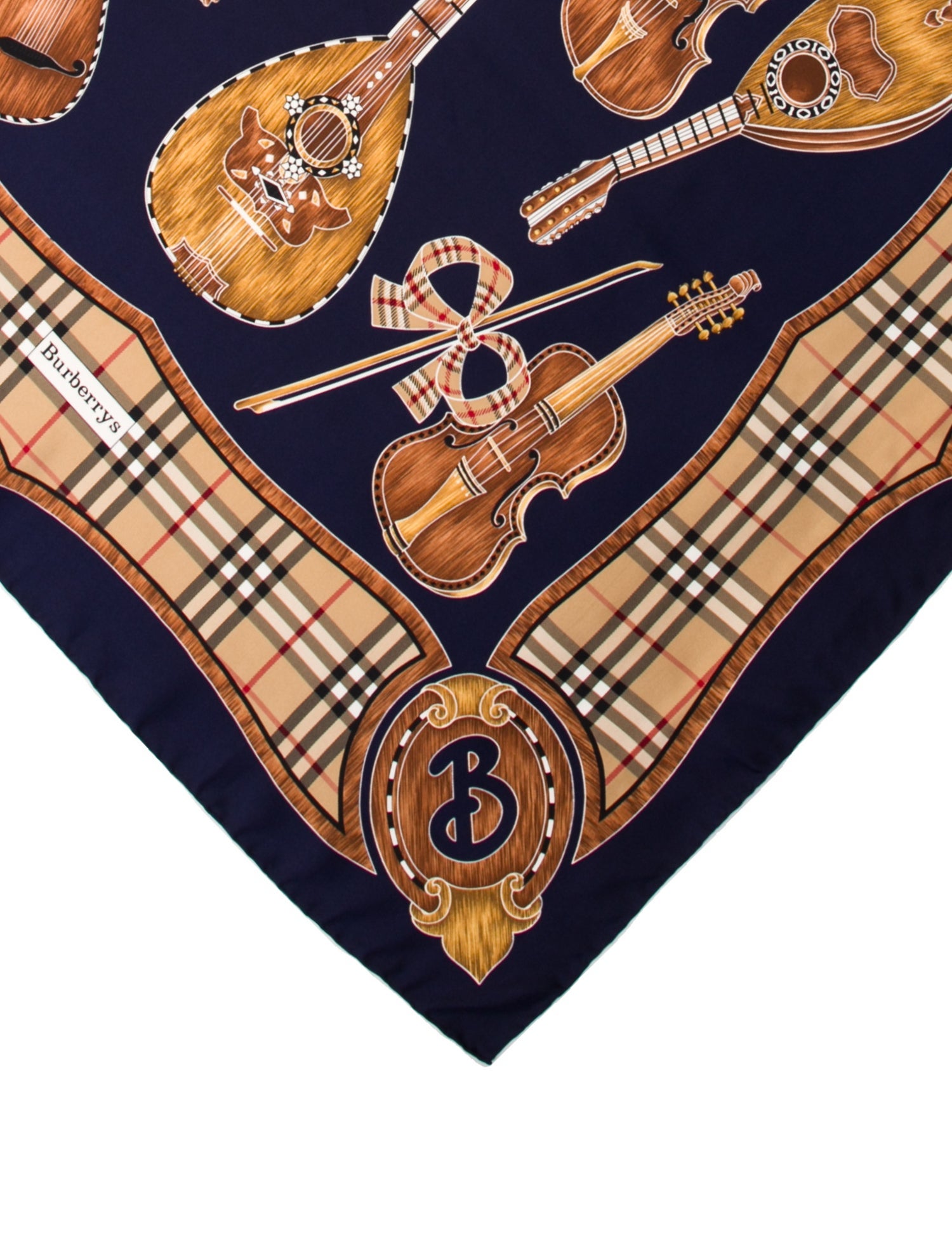 Burberry's Silk Vintage Scarf