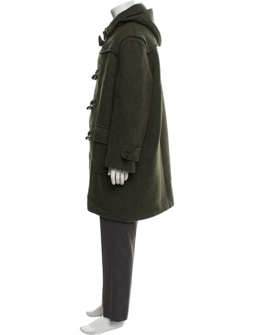 Burberry's House Check Pattern Wool Parka