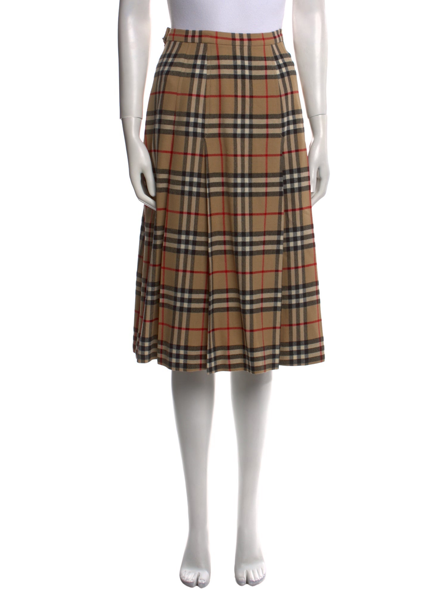 Burberry's Vintage Knee-Length Skirt