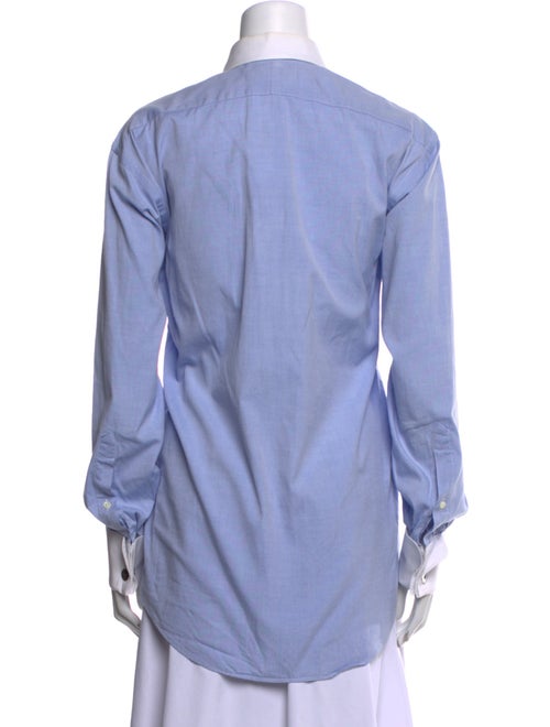 Burberry's Long Sleeve Button-Up Top