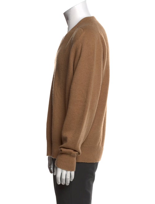 Burberry's Nova Check Pattern Camel Hair Pullover