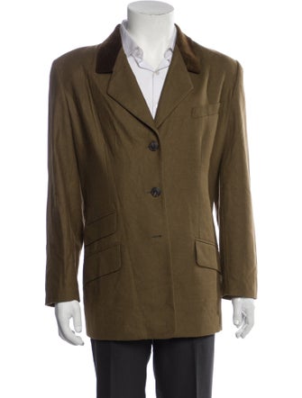 Burberry's Green Blazer