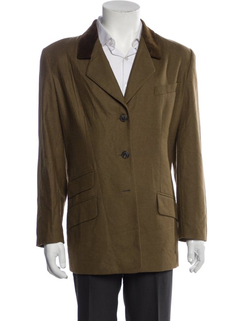 Burberry's Green Blazer
