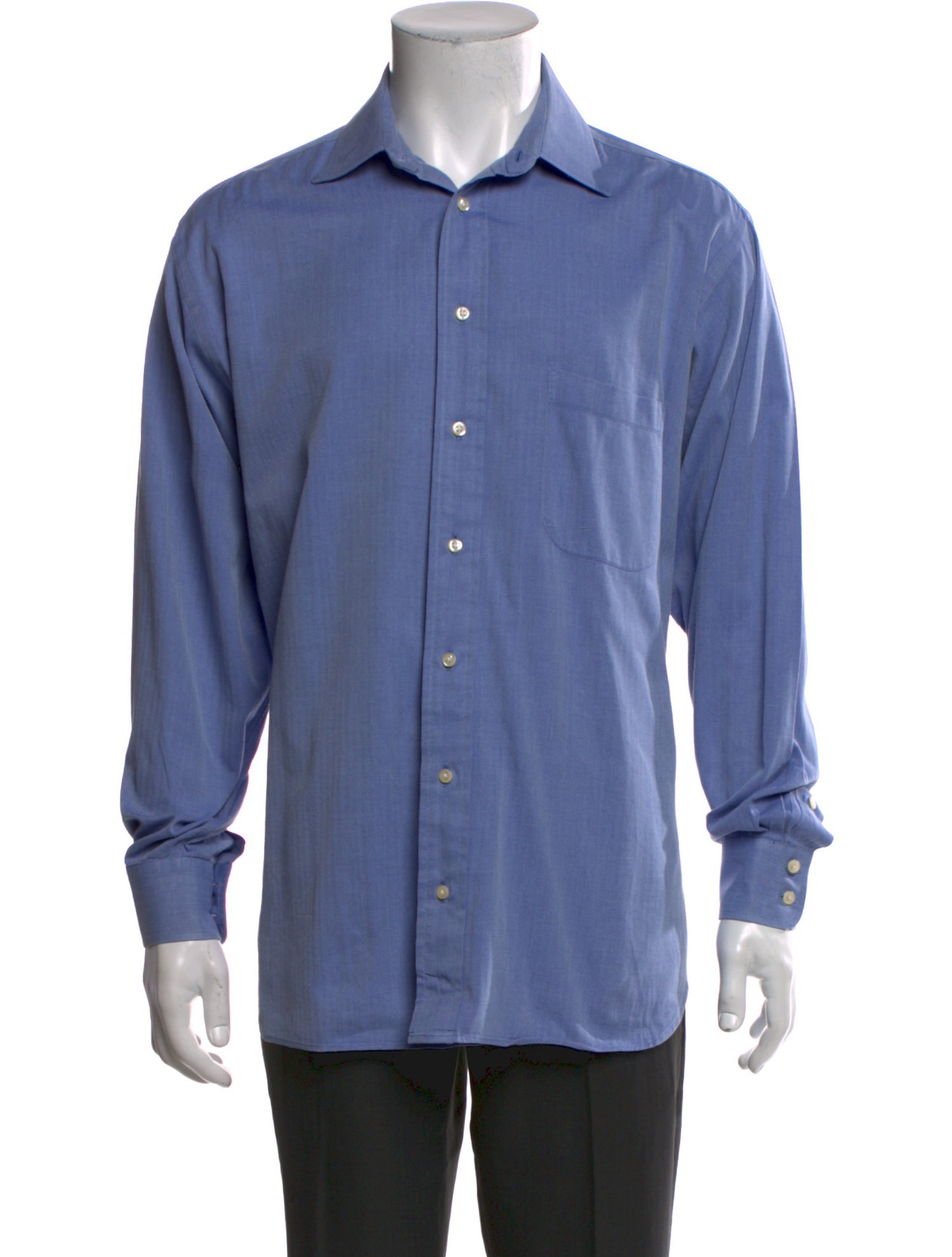 Burberry's Nova Check Pattern Long Sleeve Dress Shirt