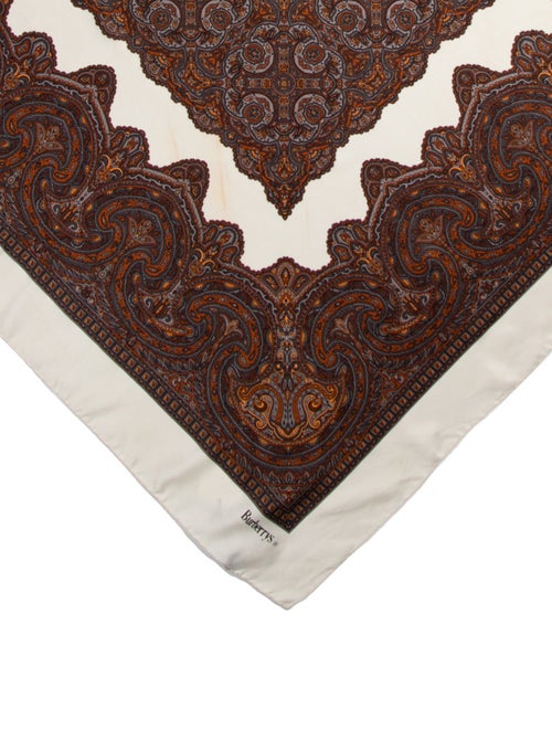 Burberry's Silk TB Monogram Scarf