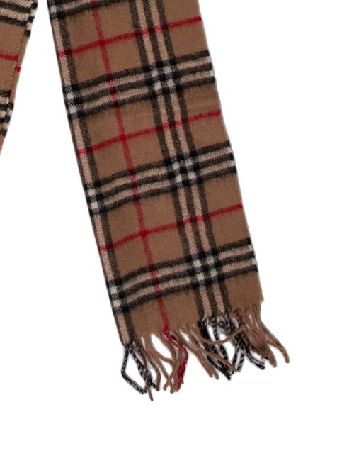 Burberry's Lambswool House Check Pattern Scarf