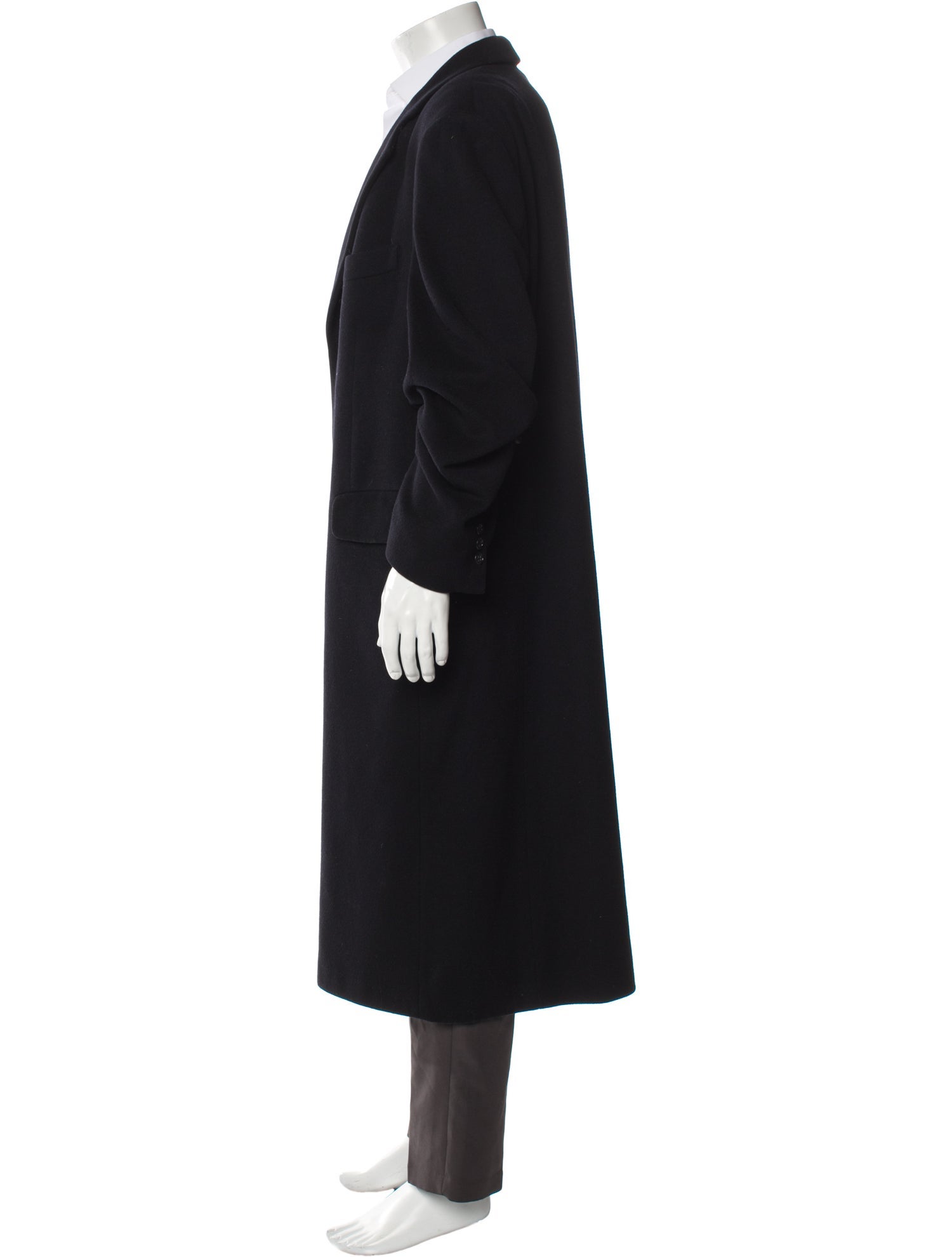 Burberry's Vintage Wool Overcoat