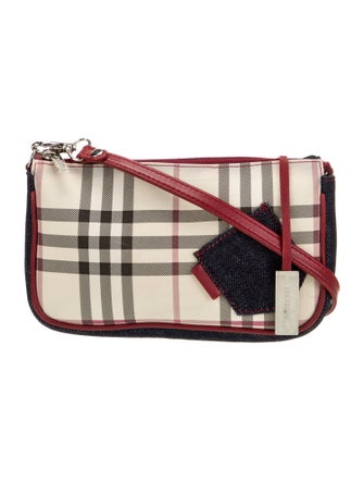 Burberry's Haymarket Check Shoulder Bag
