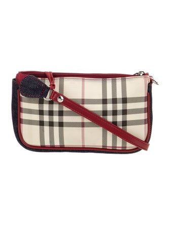 Burberry's Haymarket Check Shoulder Bag