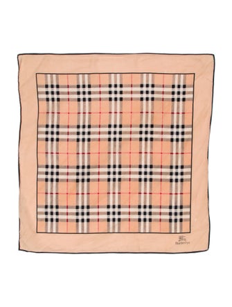 Burberry's Silk TB Monogram Scarf