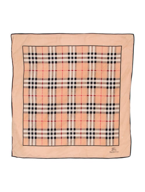 Burberry's Silk TB Monogram Scarf