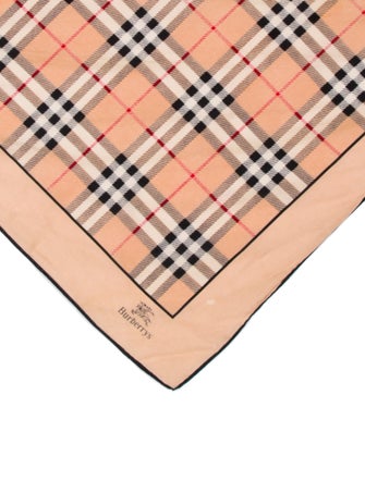 Burberry's Silk TB Monogram Scarf