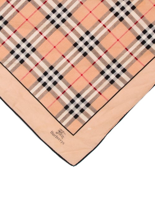 Burberry's Silk TB Monogram Scarf