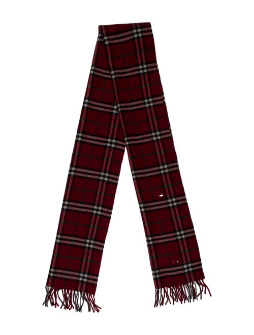 Burberry's Lambswool Striped Scarf