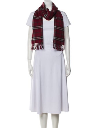 Burberry's Lambswool Striped Scarf