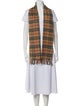 Burberry's Lambswool House Check Pattern Scarf