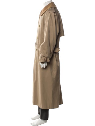 Burberry's Nova Check Pattern Trench Coat