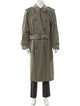 Burberry's House Check Pattern Trench Coat